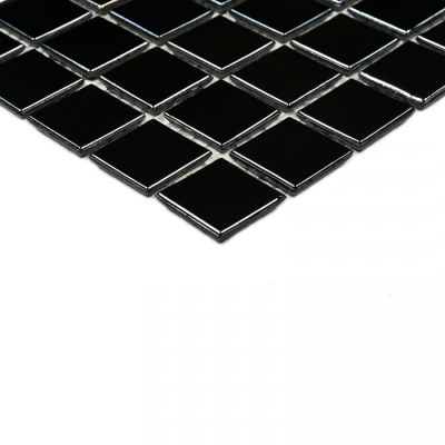 Bonaparte Black Light 32,7x32,7x4 (чип 20x20 мм) Мозаика стеклянная