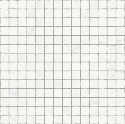 Charme Deluxe Split Mosaico Bianco Michelangelo 30х30 Мозаика Белая