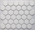 Bonaparte Nakama White 32,5x28,1x6 (чип 51x51 мм) Мозаика керамогранитная
