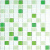 Bonaparte Jump Green №6 30x30x4 (чип 25x25 мм) Мозаика стеклянная