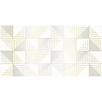 Mania 25х50 Декор белый