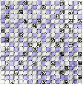 Bonaparte Fashion 30x30x8 (чип 15x15 мм) Мозаика стеклянная