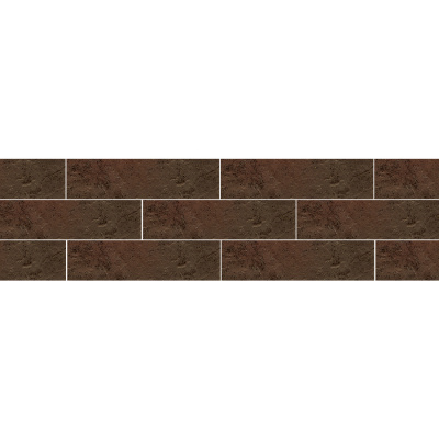 Semir Brown Elewacja 6,6х24,5 Плитка фасадная, структурная