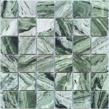 Pietrine 7 Onice Verde Oliva Pol  30,5x30,5 Мозаика микс