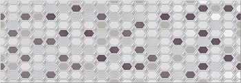 Malwiya Grey Geometria 24,2х70 Декор