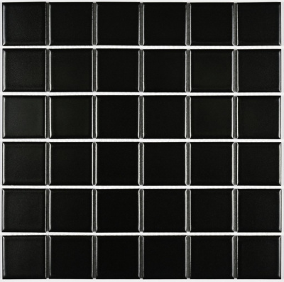 Bonaparte Manila Black 30,6x30,6x6 (чип 48x48 мм) Мозаика керамогранитная