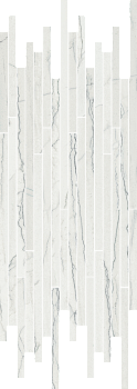 Charme Advance Strip Platinum White 26х75 Декор Белый