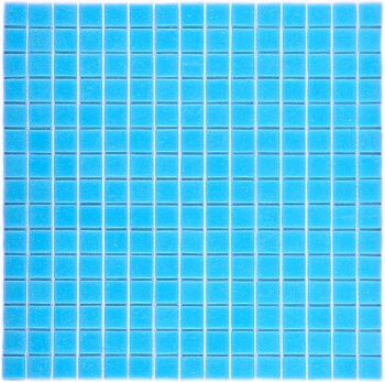 Bonaparte Simple Blue 32,7x32,7x4 (чип 20x20 мм) Мозаика стеклянная на бумаге