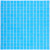 Bonaparte Simple Blue 32,7x32,7x4 (чип 20x20 мм) Мозаика стеклянная на бумаге