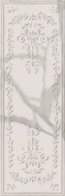 Charme Evo Inserto Beauty Calacatta 25х75 Декор Белый