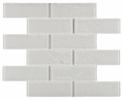 Bonaparte Rumba White 30x30 (чип 48x148 мм) Мозаика стеклянная