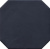 Octagon Negro Mate 20x20 Плитка универсальная/керамогранит