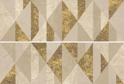 Charme Extra Inserto Suite Arcadia 25х75 Декор Бежевый, Золотой