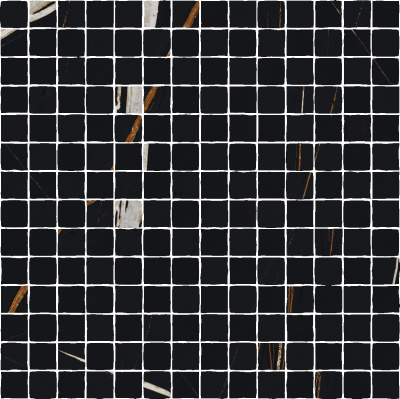 Charme Deluxe Split Mosaico Sahara Noir 30х30 Мозаика Черная