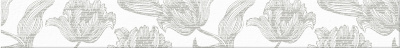 Mallorca Grey Floris 7,5х63 Бордюр