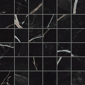 Empire Calacatta Black Mosaic Mat. 30x30 Мозаика