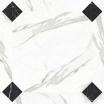 Marble Porcelain Calacatta Pol октагон 60x60 Плитка напольная 