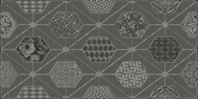 Devore Gris Geometria 31,5х63 Декор