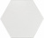 Hexatile Blanco Mate 17,5х20 Плитка универсальная/керамогранит Hexatile Blanco Mate 17,5х20 Плитка универсальная/керамогранит