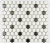 Bonaparte Babylon Silver matt 26x30x6 (чип 23x26 мм) Мозаика керамогранитная
