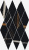 Charme Deluxe Diamond Sahara Noir 28х48 Декор Черный Charme Deluxe Diamond Sahara Noir 28х48 Декор Черный