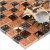 Bonaparte Crystal Brown 30x30x8 (чип 15x15 мм) Мозаика стеклянная, зеркальная
