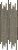 Charme Advance Strip Elegant Brown 26х75 Декор Коричневый