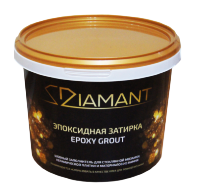Эпоксидная затирка Diamant Колеруемая (стандартная палитра) 1кг