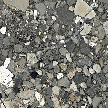 Arseno Nero CR106 Carving 60x60 Плитка напольная