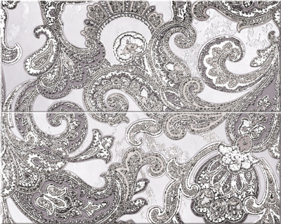 Sfumato Grey Paisley 40х50,5 Панно