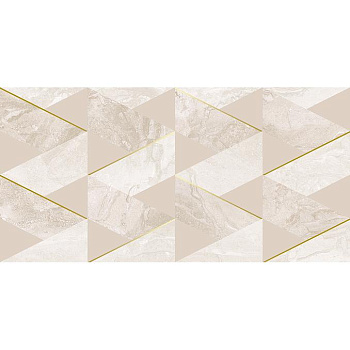 Gregory 25х50 Декор бежевый