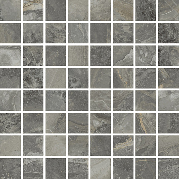 Charme Deluxe Mosaico Grigio Orobico Lux 29,2х29,2 Мозаика Серая