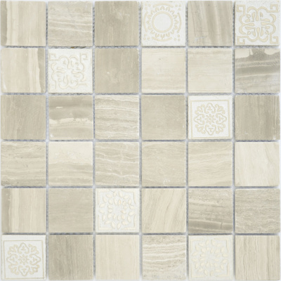 Art Stone Art Travertino Silver Mat 30x30 Мозаика 