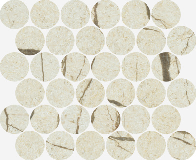 Charme Deluxe Lounge Mosaico Crema River 26,2х26,2 Мозаика Бежевая