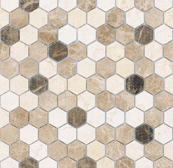 Pietrine Hexagonal Pietra Mix 1 Hex Mat 28,5x30,5 Мозаика микс