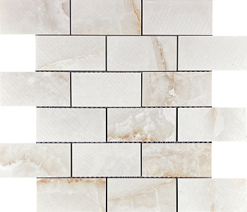 Velsaa Classic Onix Brick Bone (48x98) 29,7x34,6 Мозаика