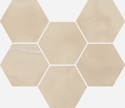 Charme Evo Mosaico Hexagon Onyx 25х29 Мозаика Бежевая