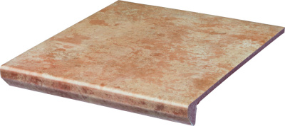 Ilario Beige Kapinos Stopnica Prosta 30х33 Ступень с капиносом, прямая