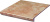 Ilario Beige Kapinos Stopnica Prosta 30х33 Ступень с капиносом, прямая