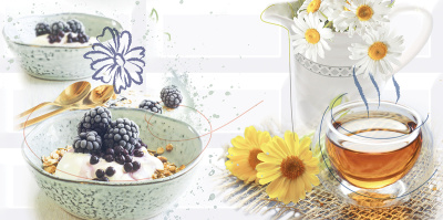 Vogue Morning 2 20х40,5 Декор
