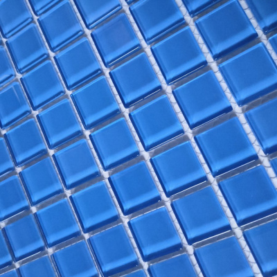 Bonaparte Royal Blue 30x30x4 (чип 25x25 мм) Мозаика стеклянная