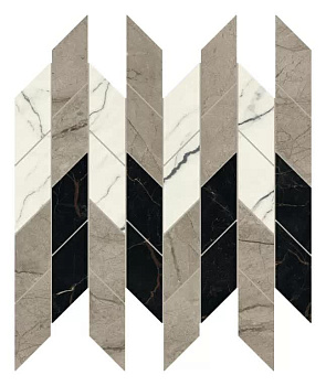Forte Dei Marmi Waterfall Lap. Mosaics 28,4x30,8 Мозаика