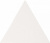 Triangolo White 11x12,5 Плитка настенная