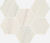 Charme Extra Hexagon Mosaico Lasa 25х29 Мозаика Белая