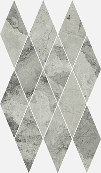 Charme Extra Diamond Mosaico Silver 28х48 Мозаика Серая