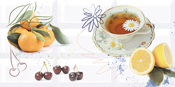 Vogue Morning 3 20х40,5 Декор