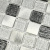 Bonaparte Trend Silver 30x30x4 (чип 23x23 мм) Мозаика стекл. фольгированная, с металл. Вставками