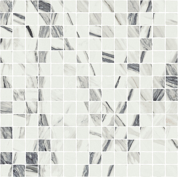 Charme Deluxe Split Mosaico Statuario Fantastico 30х30 Мозаика Белая
