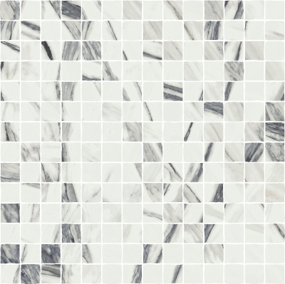 Charme Deluxe Split Mosaico Statuario Fantastico 30х30 Мозаика Белая