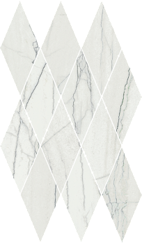 Charme Advance Mosaico Diamond Platinum White 28х48 Мозаика Белая
